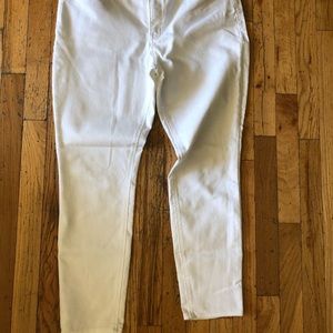 White stretchy jeans never worn